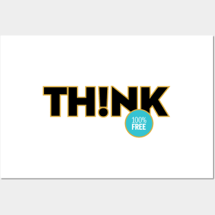 Think! Posters and Art